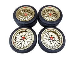 BBS LM122 ゴールド5穴 タイヤホイール4本セット