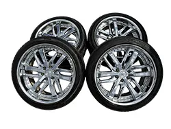 WORK / LS ブライトリング 22インチ 9.5J +8 265/40R22 MAXTREX2022年 タイヤホイール 4本セット