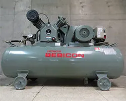 日立 3.7P-14VP5 50Hz ベビコン 5馬力 レシプロ コンプレッサー