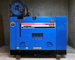 北越工業 エアマン PDS125 コンプレッサ