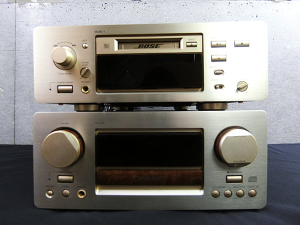 BOSE ボーズ PLS-1310 CD チューナーアンプ・MDW-1 MDレコーダー