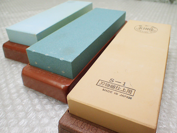 KING キング S-1 砥石 高級台付砥石 3点セット