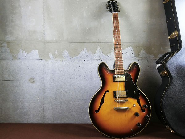 【M62】Tony Smith トニースミス SA380 セミアコ エレキギター