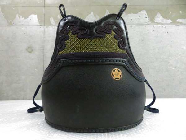 やじま製 橘 上塗 石目 竹 胴 剣道 防具