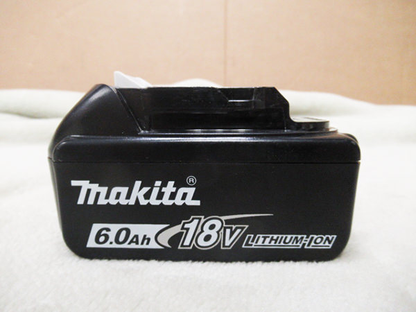 マキタの純正バッテリー、BL1860B を買取致しました！