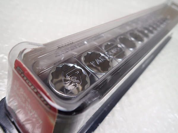 Snap-on スナップオン 212FMY 38スクエアドライブ シャローソケットセット