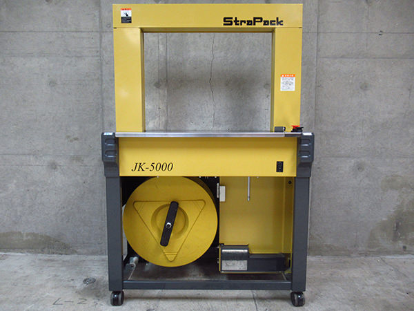StraPack ストラパック エコノミー型自動梱包機 JK-5000 PPバンド用結束機