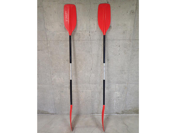 TNP ホワイトウォーターパドル カヤック用 ラパ / ラパ・ライト 2ピース レッド 2本