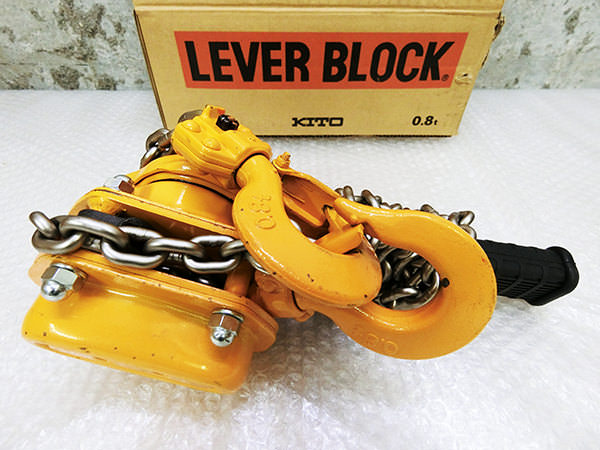 キトー LB008 レバーブロック0.8t【野田愛宕店】【店頭取引限定 