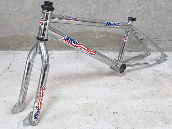 Robinson ロビンソン REBEL フレーム BMX 98 シルバー 2T0923A