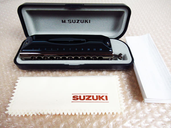 SUZUKI スズキ クロマチックハーモニカ G-48 グレゴア