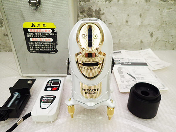 日立 UG 25MB レーザー墨出し器・受光器セット