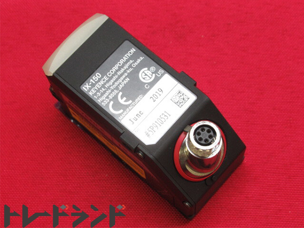 【埼玉県蓮田市】未使用品 KEYENCE キーエンス IX-150 カメラ内蔵レーザ変位センサ センサヘッド 150 mm