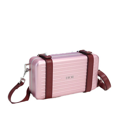 DIOR × RIMOWA パーソナルクラッチ アルミニウム 2DRCA295YWT ピンク