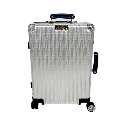 FENDI × RIMOWA キャビンS アルミニウム  ブルー