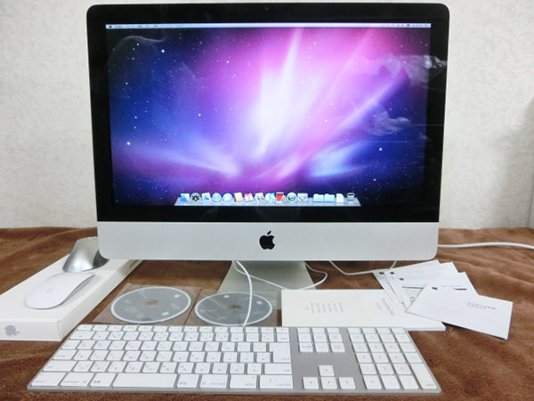 Apple アップル iMac A1311 Core2Duo 4GB 500GB キーボード マウス付き