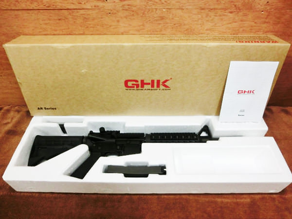 GHK GBB M4 12.5インチ ガスガン