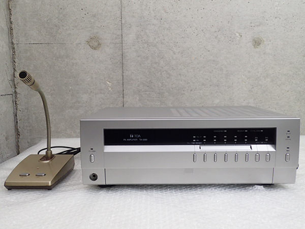 ■TOA PAアンプ・卓上型アンプ 60W 5局 TA-2060 館内放送[0328CI]8BT! TOA TA-2060 業務用卓上アンプ 61J-n5AEGKL._UF894,