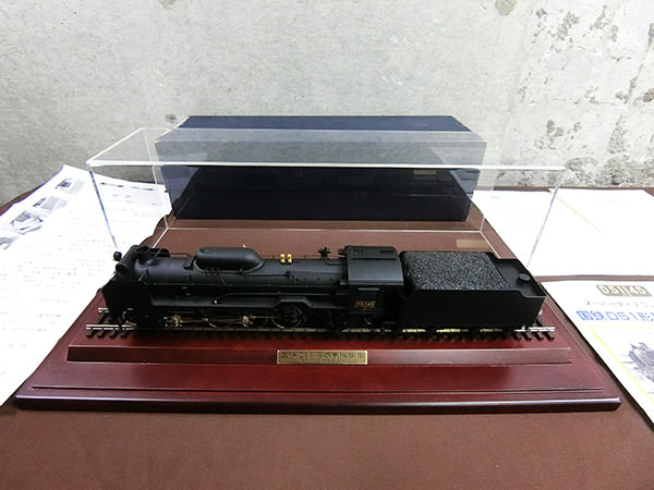 日車夢工房 国鉄D51形蒸気機関車 スーパーディスプレーモデル 1/45 24mm ケース付 買取