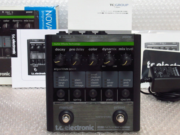 TC electronic NOVA REVERB NR-1 エフェクター 音響機器 管理2T1124G